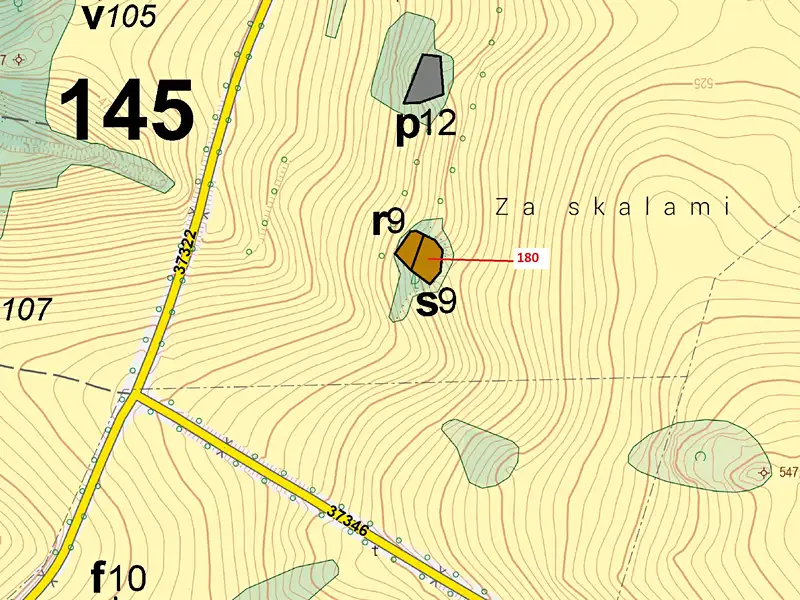 Dražba lesa 568 m², Jenišovice – náhled fotky 3