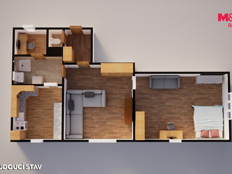 Wohnung 3+1 zum Kauf, 61 m² (25 von 26)
