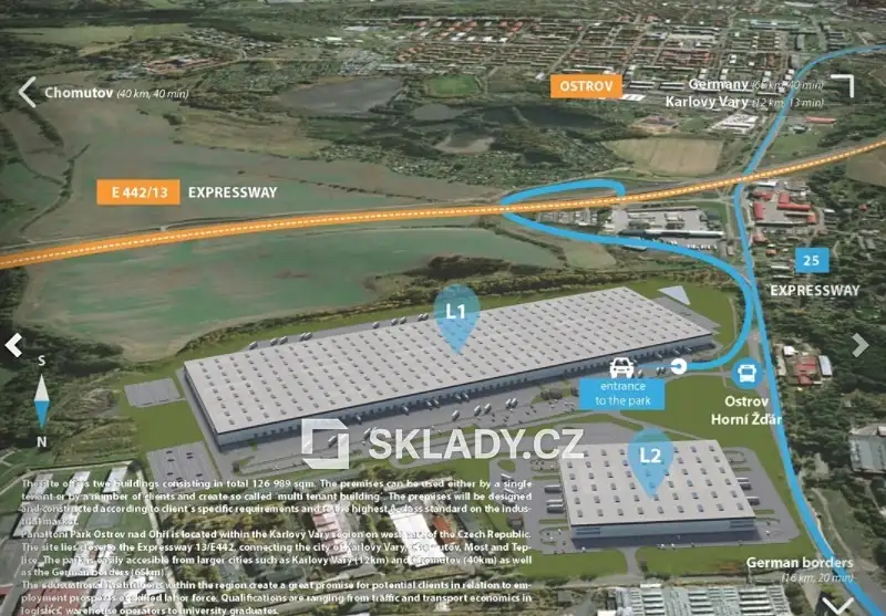 Pronájem skladového prostoru 4753 m², Ostrov – náhled fotky 3