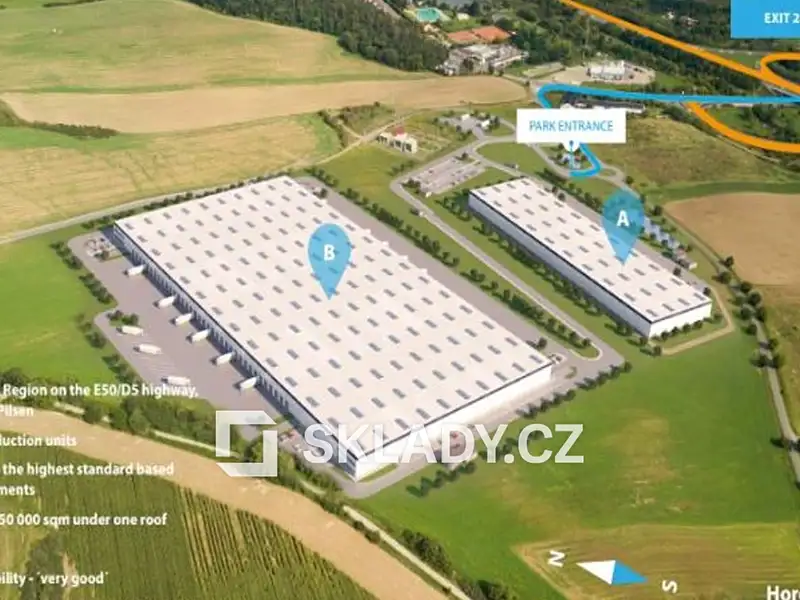 Pronájem skladového prostoru 12000 m², Zdice – náhled fotky 1