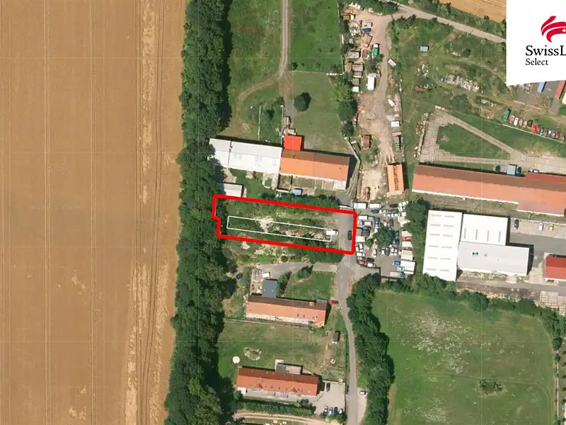 Pronájem komerčního pozemku 1100 m², Červený Újezd – náhled fotky 2