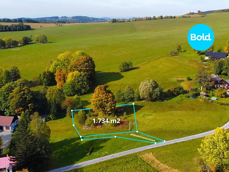 Prodej stavebního pozemku 1734 m², Deštné v Orlických horách – náhled fotky 1