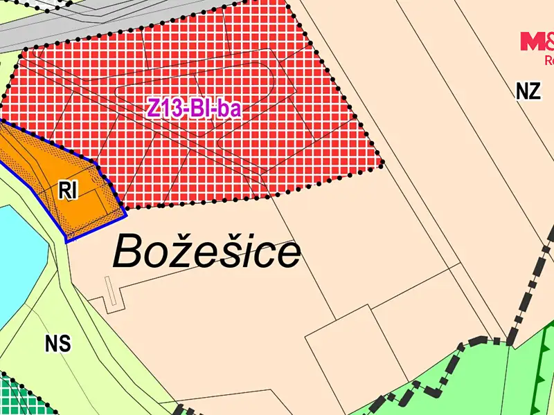 Prodej stavebního pozemku 6409 m², Řehenice – náhled fotky 3
