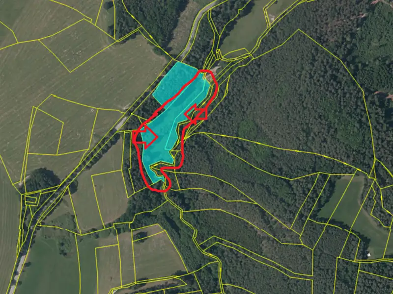 Prodej rybníku (vodní plochy) 9153 m², Slavče – náhled fotky 2