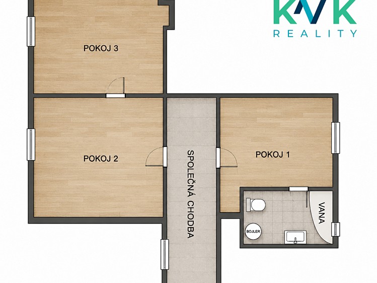 Квартира 2+1 на продаж, 55 м² (15 з 15)