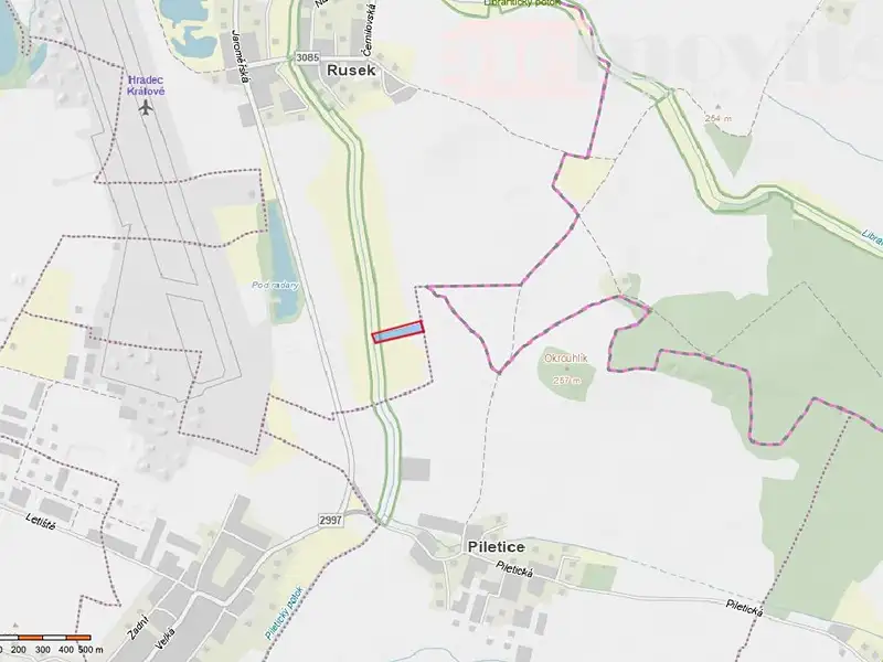Prodej komerčního pozemku 6734 m², Hradec Králové – náhled fotky 3