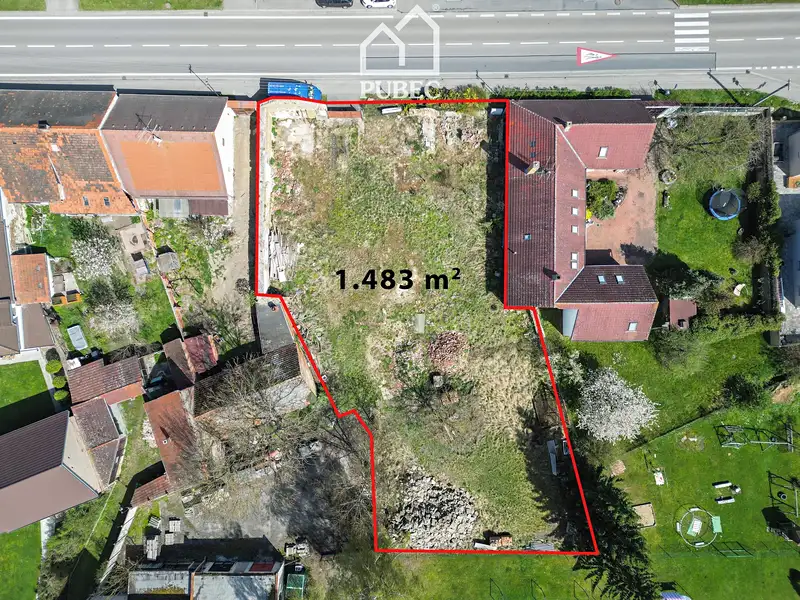 Prodej stavebního pozemku 1483 m², Katovice – náhled fotky 1