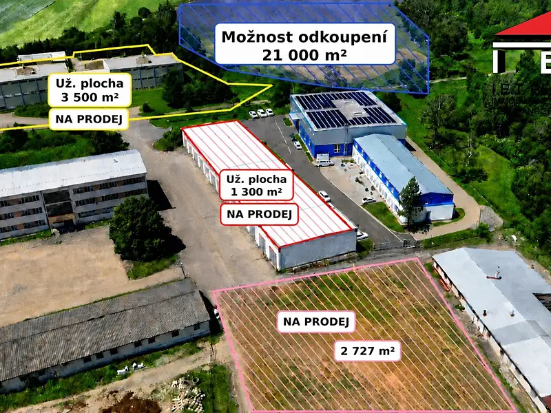 Prodej skladového prostoru 1300 m², Bělá pod Bezdězem – náhled fotky 3