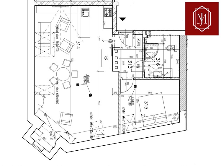 Wohnung 2+kk zur Miete, 70 m² (11 von 14)