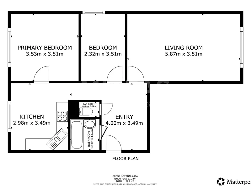 Prodej bytu 3+1 65 m², Milovice – náhled fotky 3