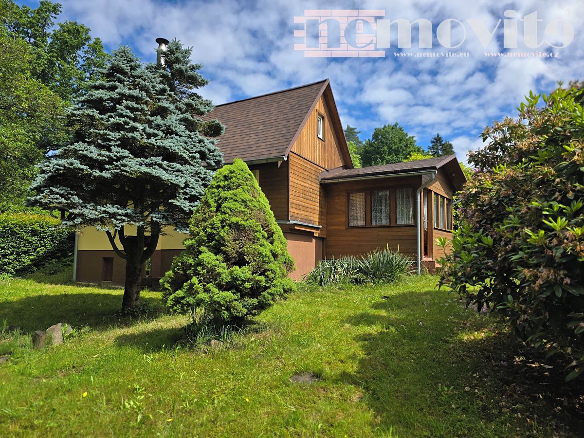 Prodej chalupy 110 m², pozemek 1145 m², Nový Bor – fotka 1 z 3