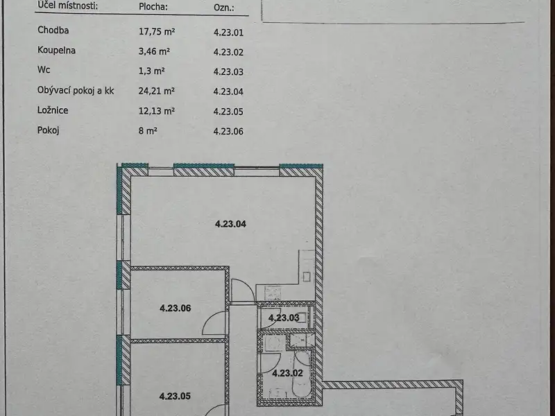Pronájem bytu 3+kk 66 m², Nové Město na Moravě – náhled fotky 3
