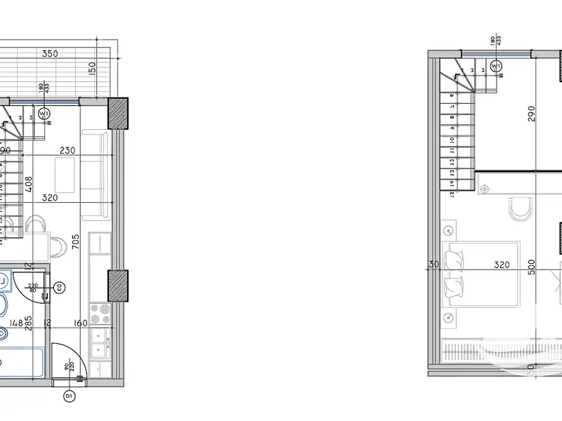 Prodej bytu 2+kk 44 m², Qerret – náhled fotky 2