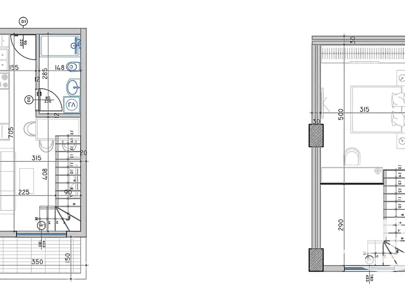 Prodej bytu 2+kk 44 m², Qerret – náhled fotky 2
