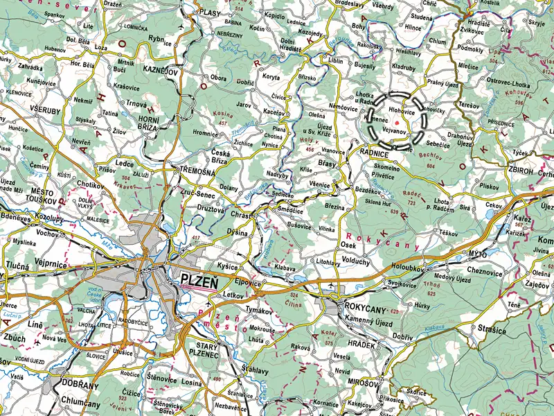 Prodej pole 23085 m², Hlohovice – náhled fotky 3