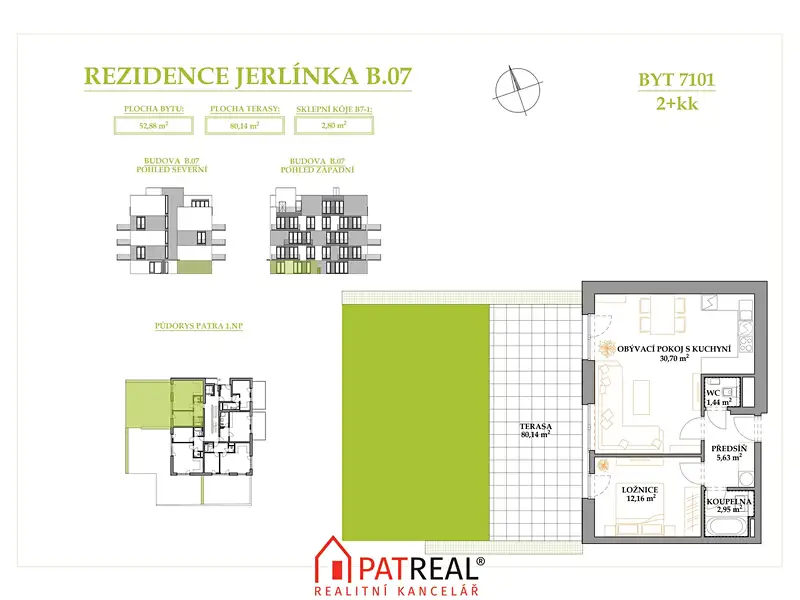 Prodej bytu 2+kk 133 m², Brno – náhled fotky 2