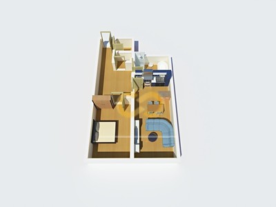 Квартира 2+kk в оренду, 66 м² (2 з 6)