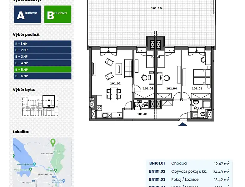 Prodej bytu 4+kk 192 m², Brno – náhled fotky 2