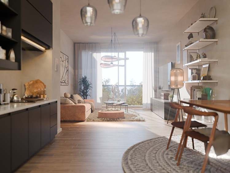 The 1+kk flat for sale, 29 m² (2 of 10)
