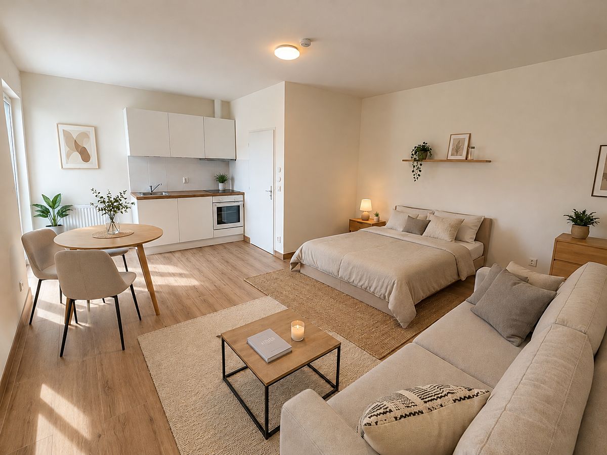 Prodej bytu 1+kk 28 m², Roudnice nad Labem – fotka 1 z 3