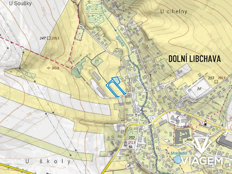 Prodej stavebního pozemku 1322 m², Česká Lípa – náhled fotky 3