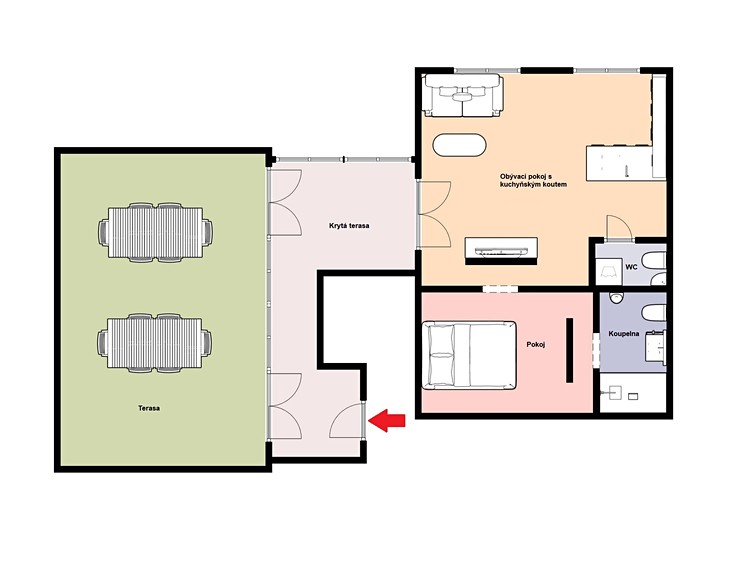 Wohnung 2+kk zur Miete, 52 m² (6 von 25)