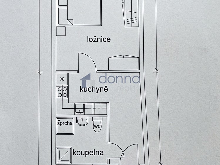 Wohnung 1+1 zur Miete, 42 m² (6 von 6)