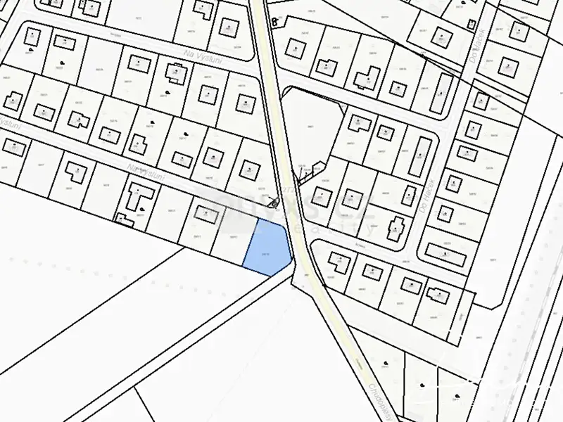 Prodej stavebního pozemku 1066 m², Chotětov – náhled fotky 2