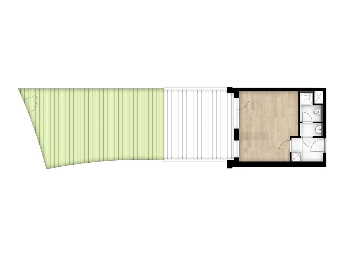 Prodej bytu 1+kk 31 m², Praha – fotka 1 z 3