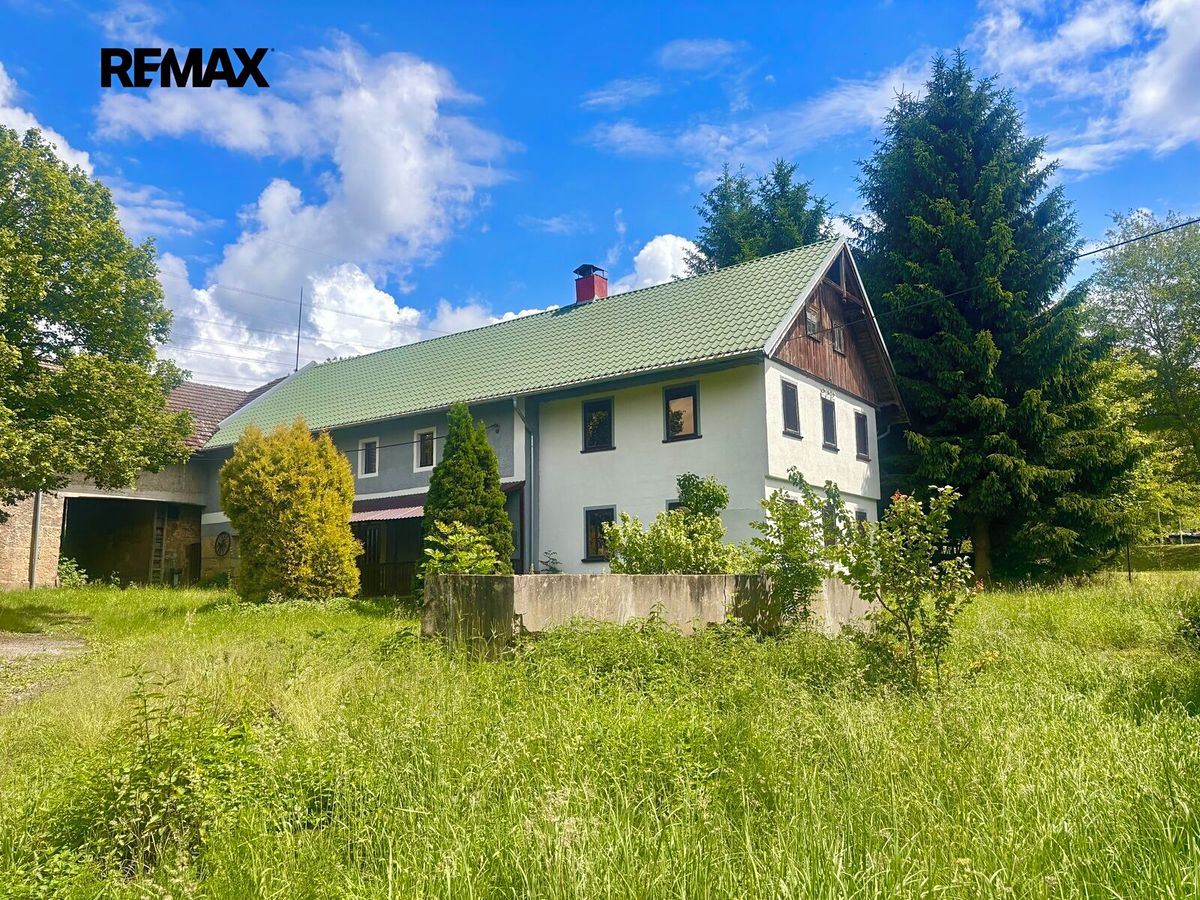 Prodej zemědělské usedlosti 260 m², pozemek 5641 m², Brniště – fotka 1 z 3
