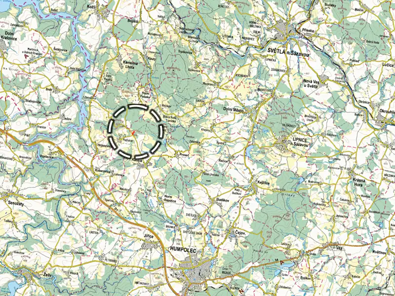 Prodej pole 4812 m², Kaliště – náhled fotky 3