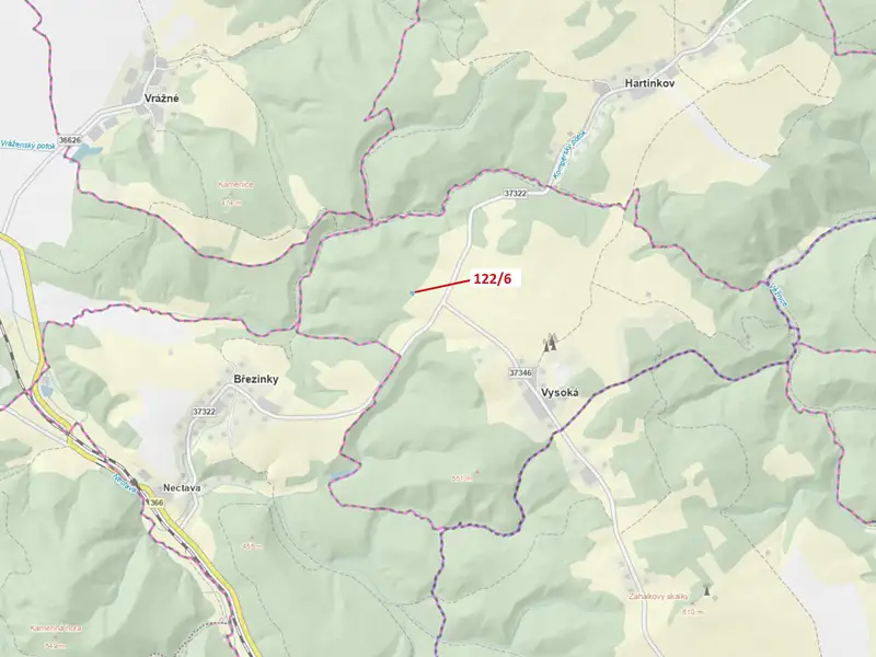 Dražba lesa 324 m², Jenišovice – náhled fotky 1