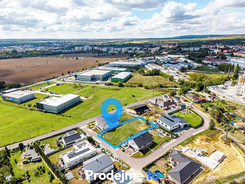 Prodej stavebního pozemku 867 m², Dobšice – náhled fotky 2