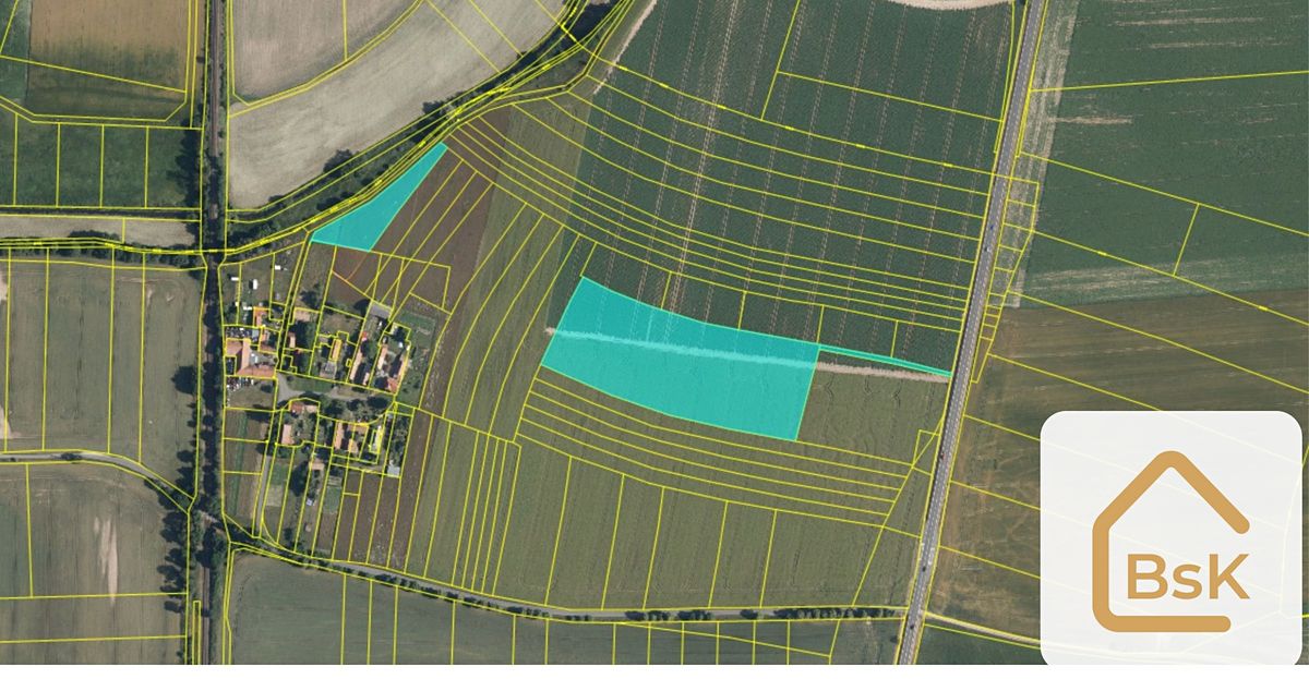 Prodej pole 23324 m², Vlkava – fotka 1 z 3