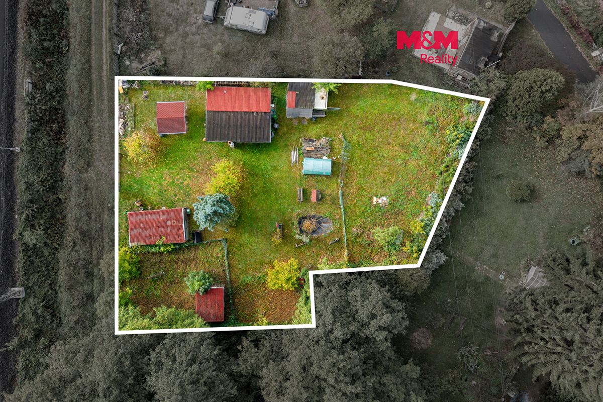 Prodej zahrady 1208 m², Jeníkov – fotka 1 z 3
