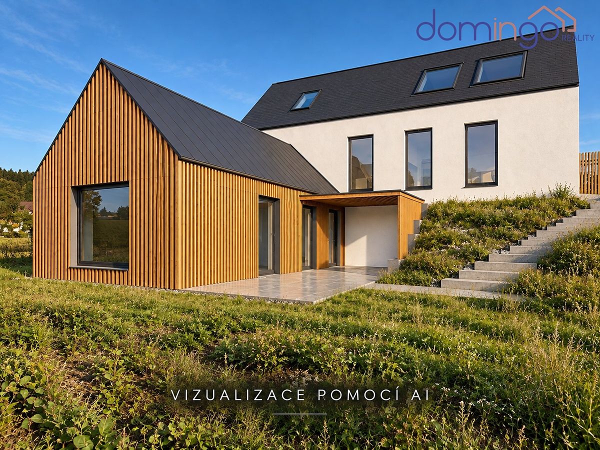 Prodej stavebního pozemku 1050 m², Březiny – fotka 1 z 3