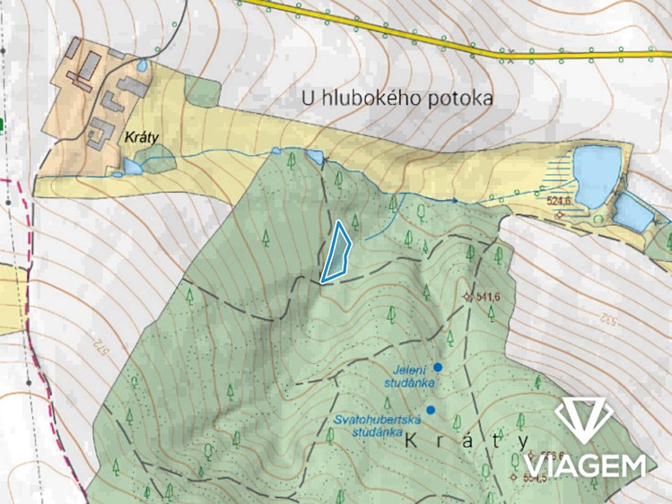 Prodej pozemku, 1 585 m² (3 z 4)