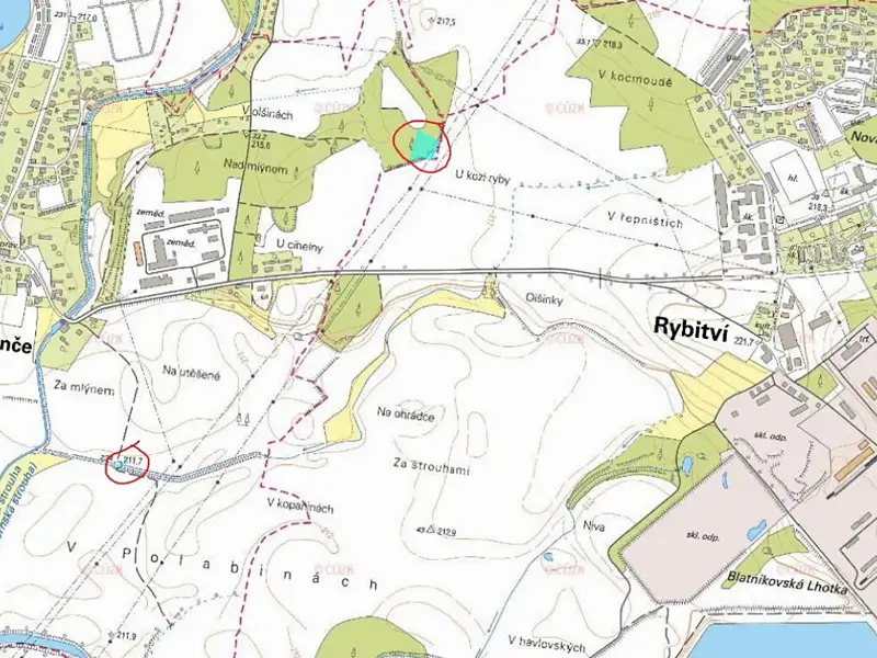 Prodej pozemku 3460 m², Černá u Bohdanče – náhled fotky 1