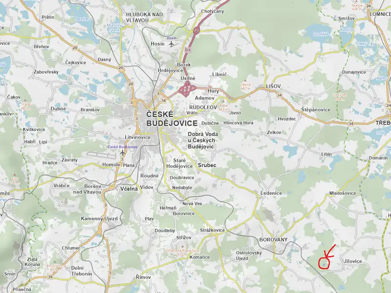 Prodej lesa 13252 m², Jílovice – náhled fotky 3