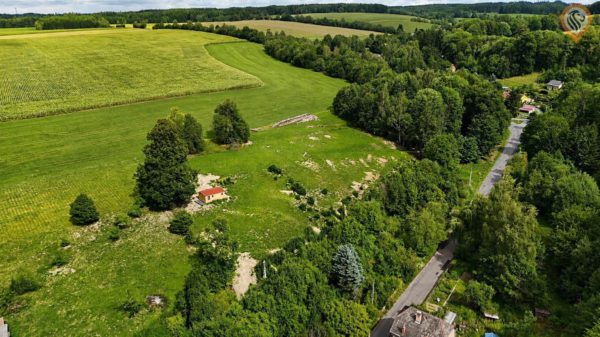 Prodej stavebního pozemku 1017 m², Dětřichov – fotka 1 z 3
