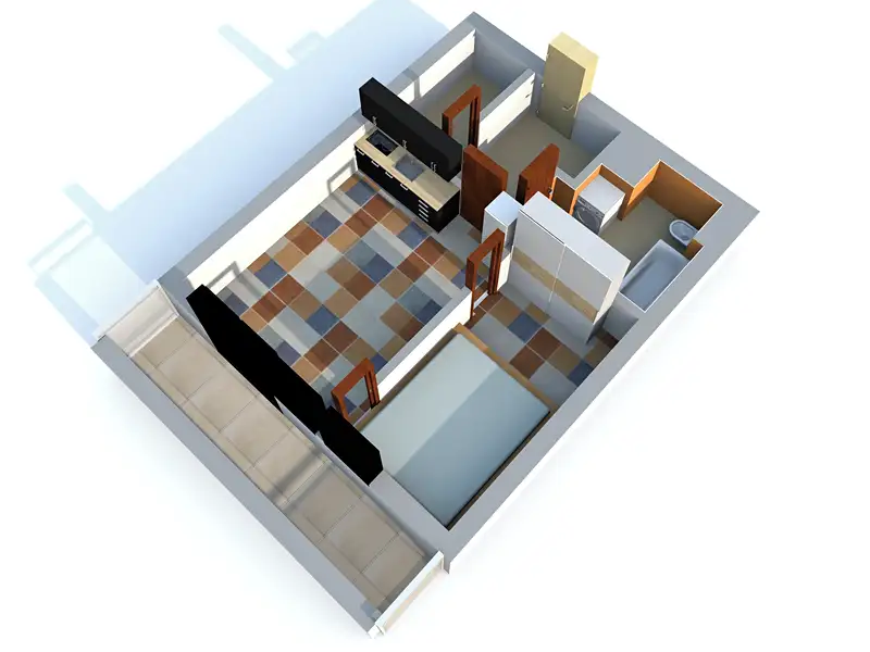 Pronájem bytu 1+kk 30 m², Pardubice – náhled fotky 3