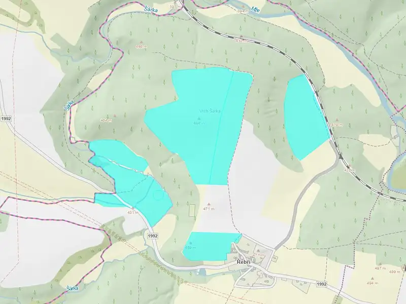 Dražba pozemku 385333 m², Svojšín – náhled fotky 3