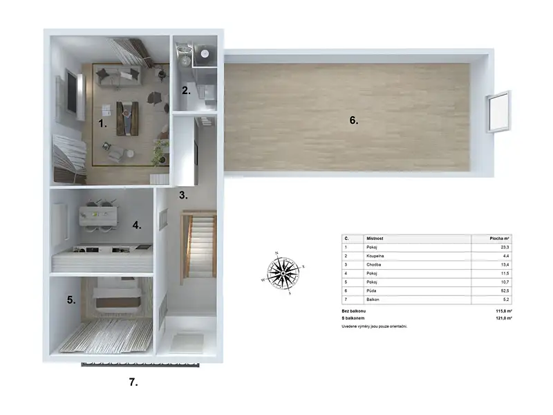 Prodej rodinného domu 180 m², pozemek 898 m², Hradčany – náhled fotky 3
