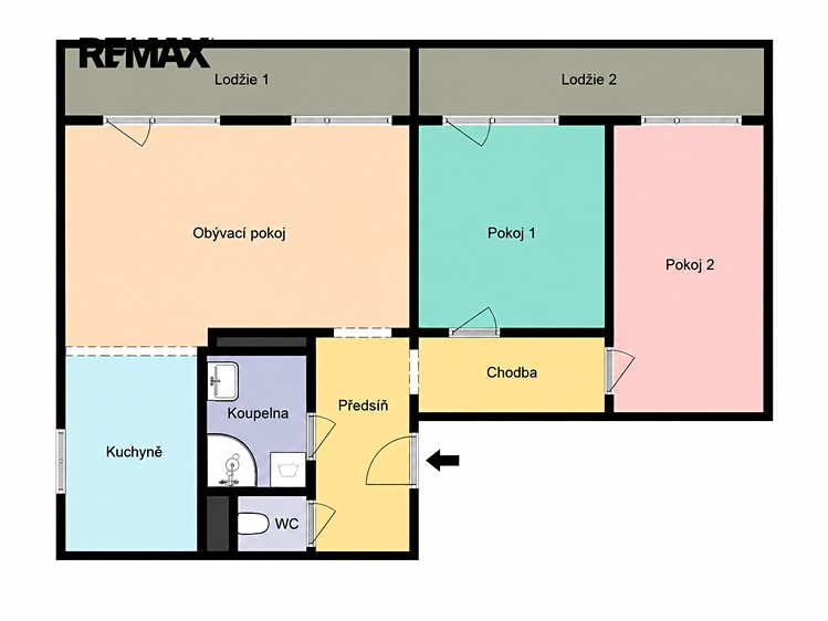 Wohnung 3+kk zum Kauf, 66 m² (15 von 18)