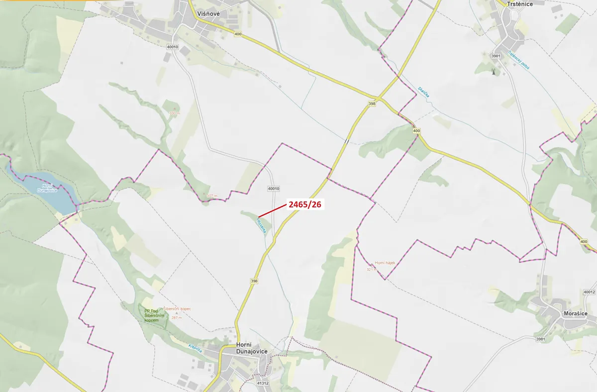 Dražba lesa 178 m²