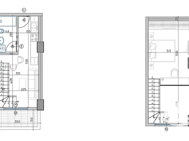 Prodej bytu 2+kk 44 m², Qerret – náhled fotky 2