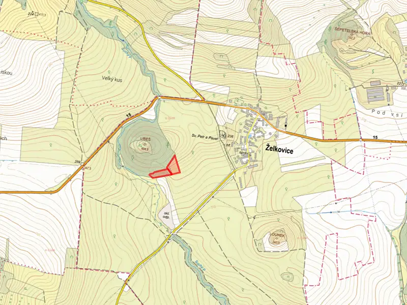 Prodej sadu, vinice 8055 m², Želkovice – náhled fotky 2
