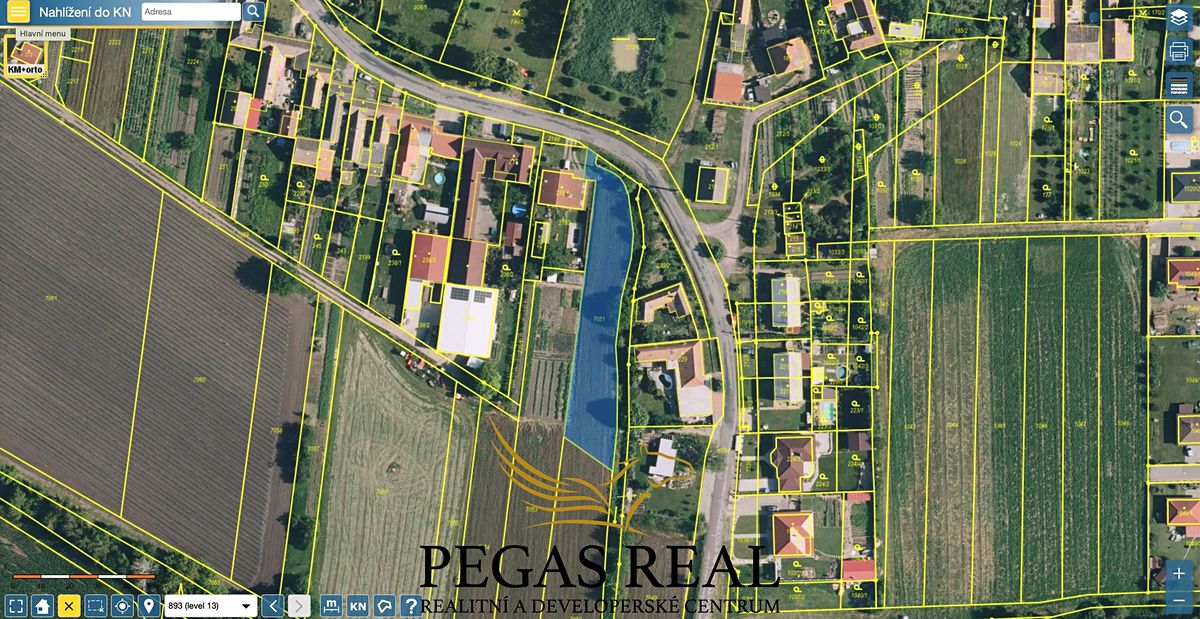 Prodej sadu, vinice 1526 m², Dyjákovičky – fotka 1 z 3