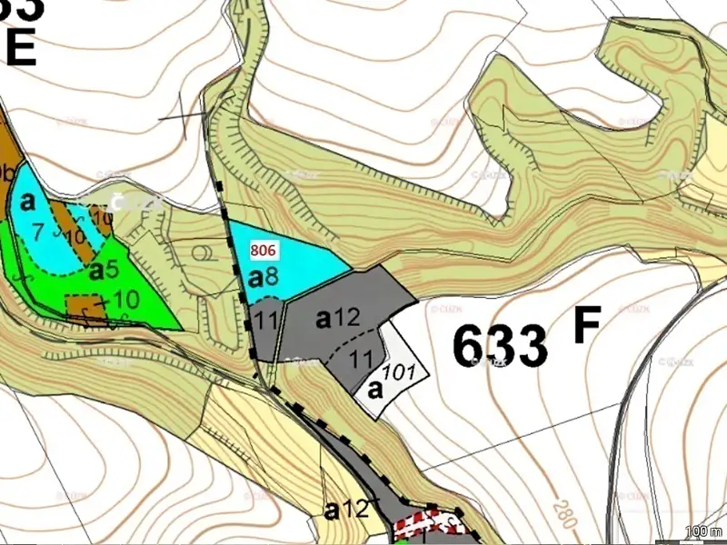Dražba lesa 8141 m², Snědovice – náhled fotky 3