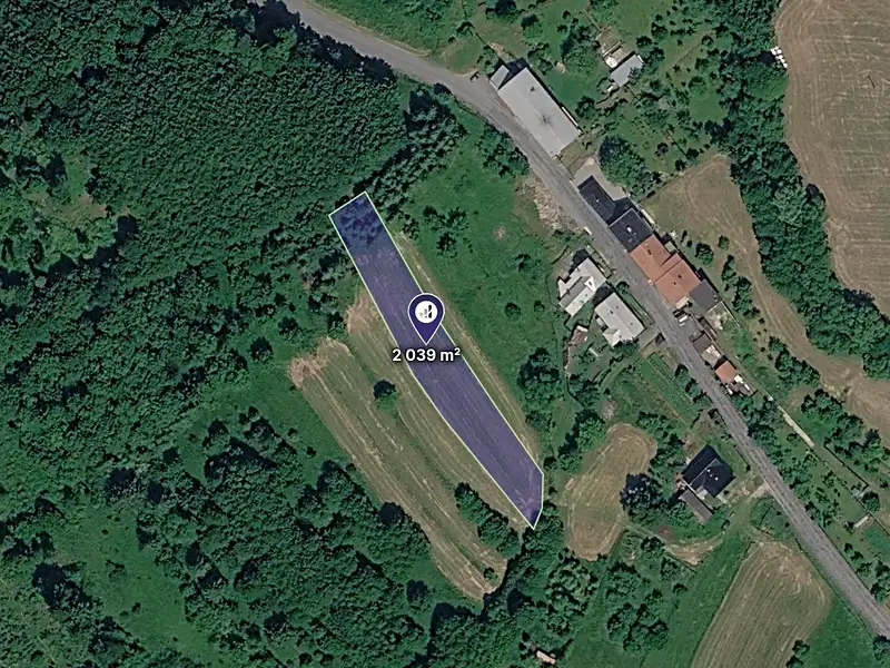 Prodej pole 2039 m², Podhradní Lhota – náhled fotky 1